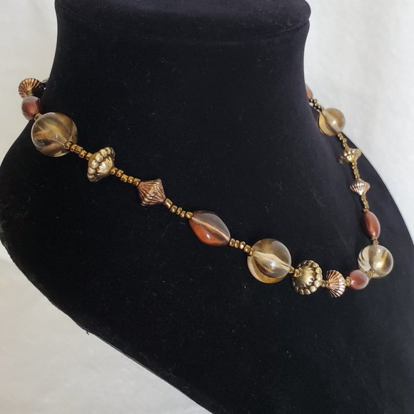 Vintage Assorted Beaded Necklace ~ - Picture 3 of 4